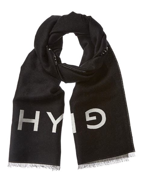 givenchy logo scarf.